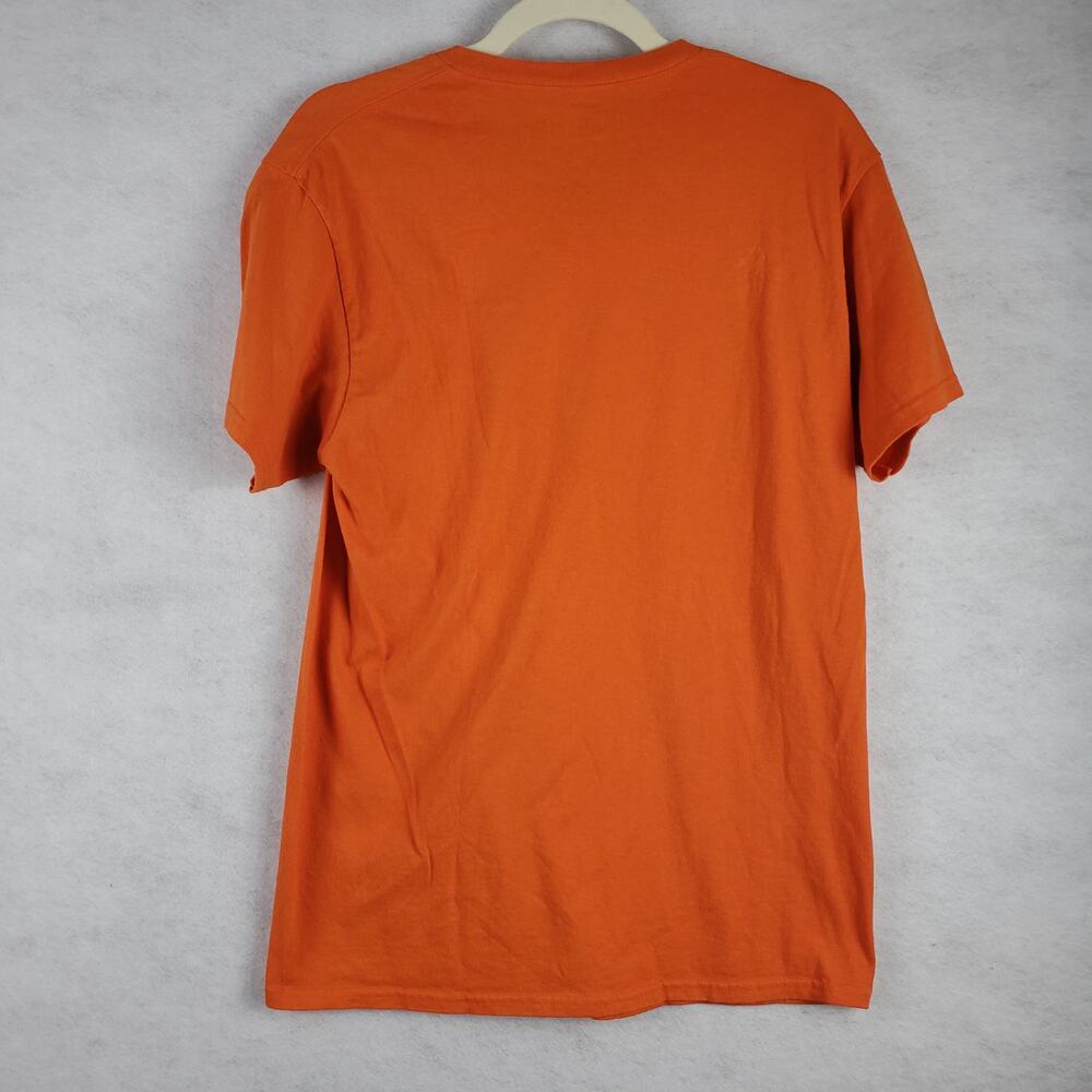 Harry Potter M Fred Weasley's Basic Blaze Box Graphic Tee Bright Orange Firework - Picture 6 of 6